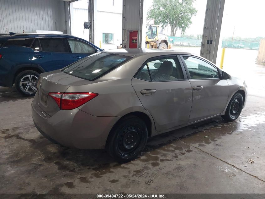 2014 Toyota Corolla Le VIN: 2T1BURHE1EC187571 Lot: 39494722