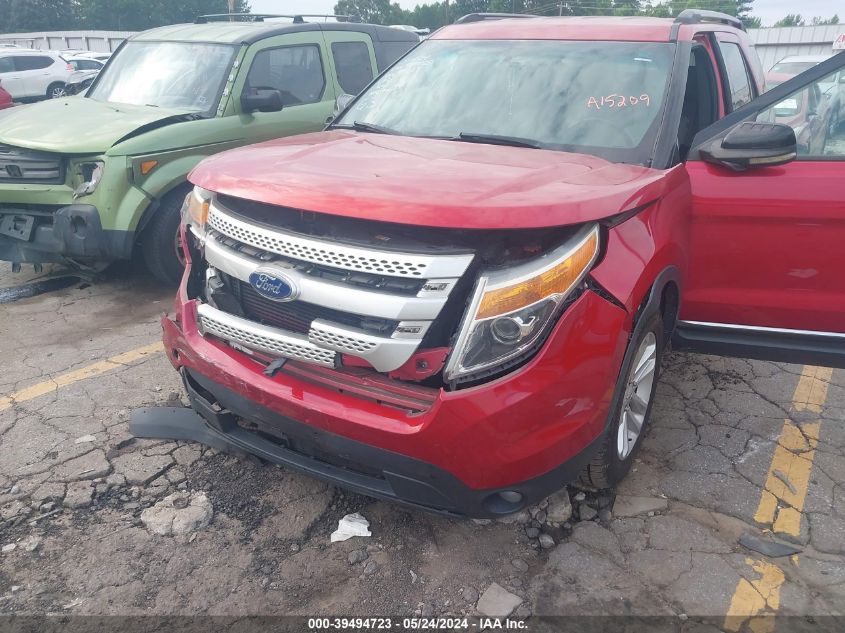 2012 Ford Explorer Xlt VIN: 1FMHK7D93CGA15209 Lot: 39494723