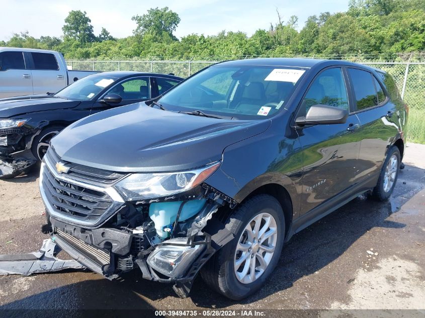 2020 Chevrolet Equinox Fwd Ls VIN: 3GNAXHEV3LS526064 Lot: 39494735