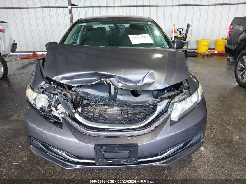 2014 Honda Civic Lx VIN: 2HGFB2F51EH536690 Lot: 39494738