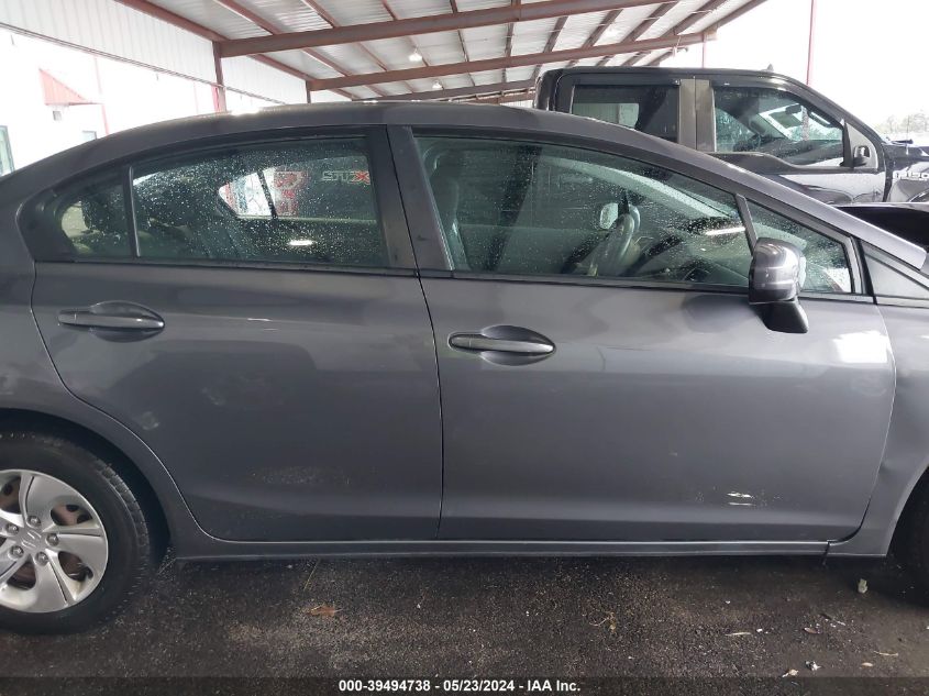 2014 Honda Civic Lx VIN: 2HGFB2F51EH536690 Lot: 39494738