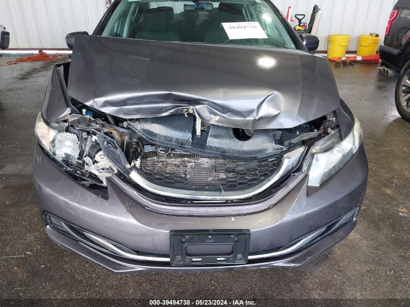 2014 Honda Civic Lx VIN: 2HGFB2F51EH536690 Lot: 39494738