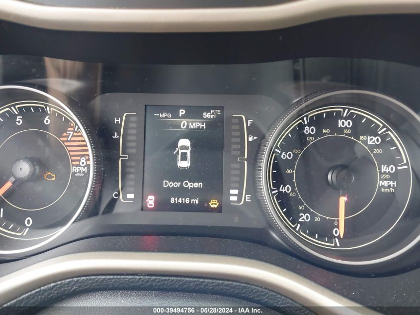 2017 Jeep Cherokee Latitude 4X4 VIN: 1C4PJMCS5HW506674 Lot: 39494756