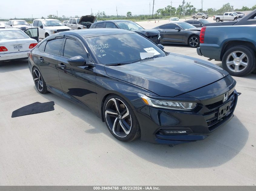 1HGCV2F68JA032679 2018 HONDA ACCORD - Image 1