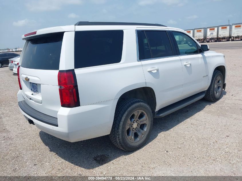 2018 Chevrolet Tahoe Ls VIN: 1GNSKAEC1JR348759 Lot: 39494775