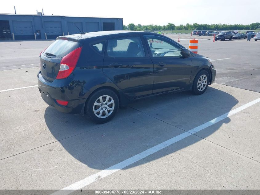 2014 Hyundai Accent Gs VIN: KMHCT5AE6EU171990 Lot: 39494778