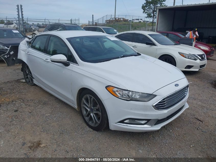 2017 FORD FUSION SE - 3FA6P0HD6HR244489