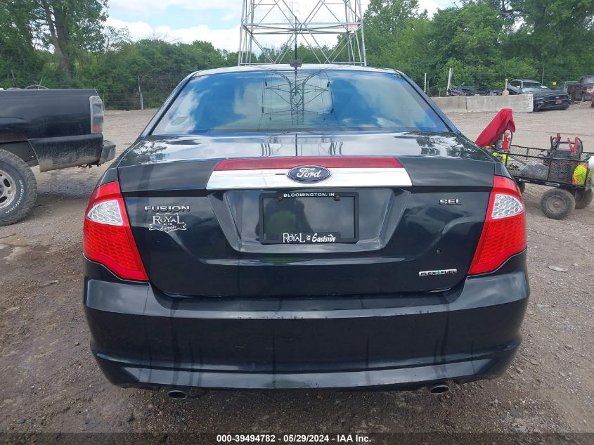 2011 Ford Fusion Sel VIN: 3FAHP0JG4BR257083 Lot: 39494782