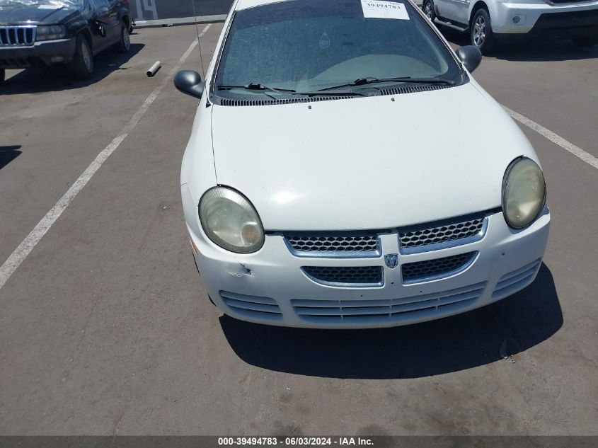 2003 Dodge Neon Se VIN: 1B3ES26C43D161642 Lot: 39494783