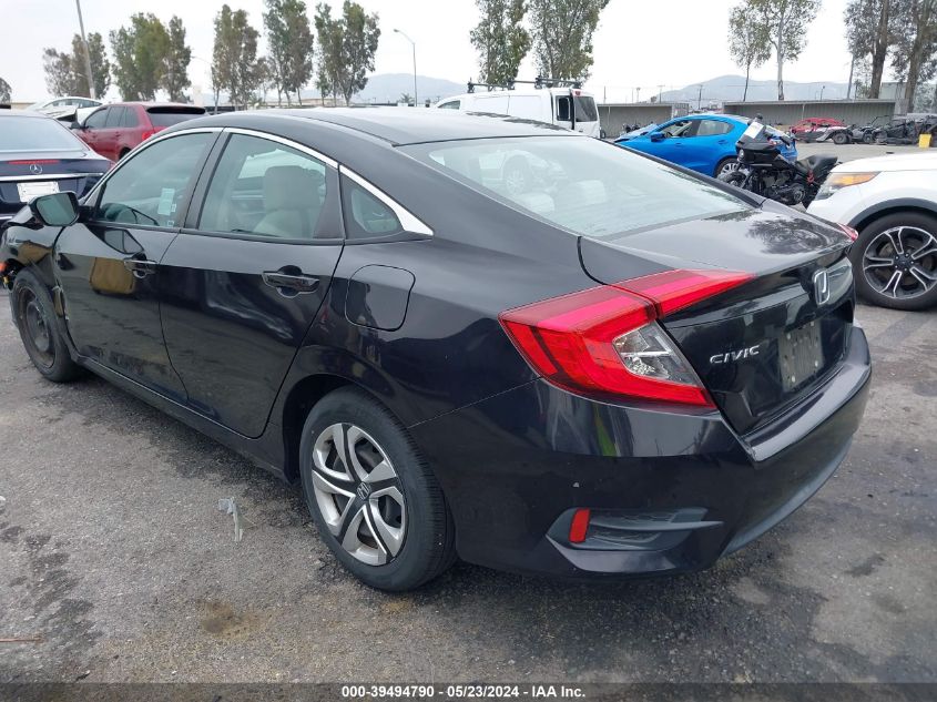 2017 Honda Civic Lx VIN: 2HGFC2F50HH527352 Lot: 39494790