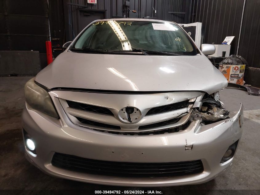 2011 Toyota Corolla S VIN: 2T1BU4EE3BC588302 Lot: 39494792