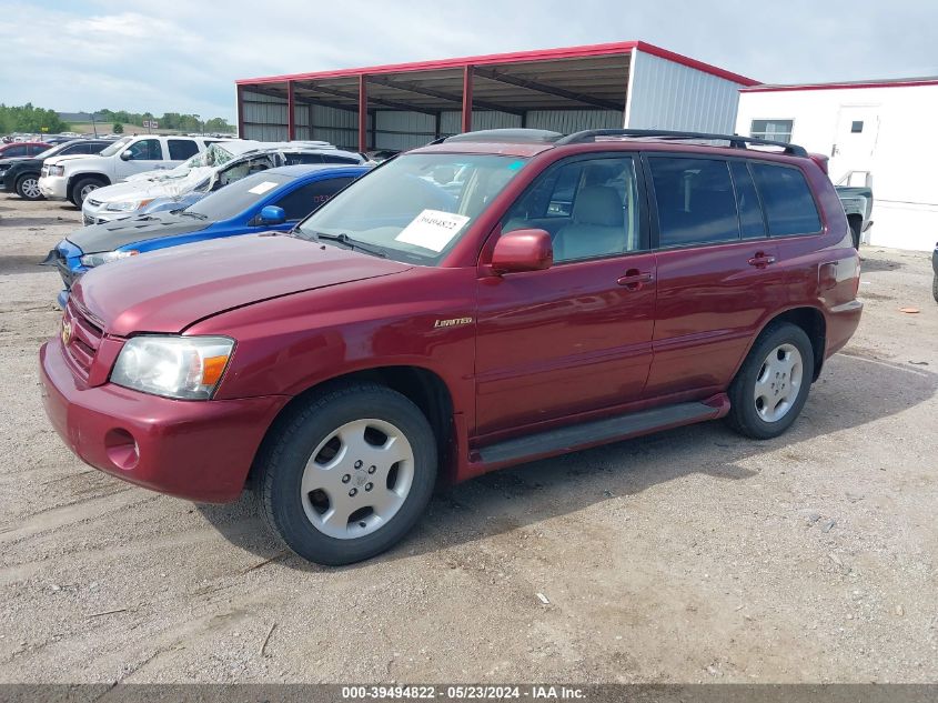 2004 Toyota Highlander Limited V6 VIN: JTEEP21A740064753 Lot: 39494822