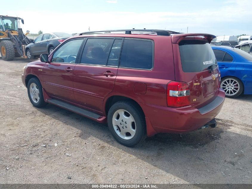 2004 Toyota Highlander Limited V6 VIN: JTEEP21A740064753 Lot: 39494822