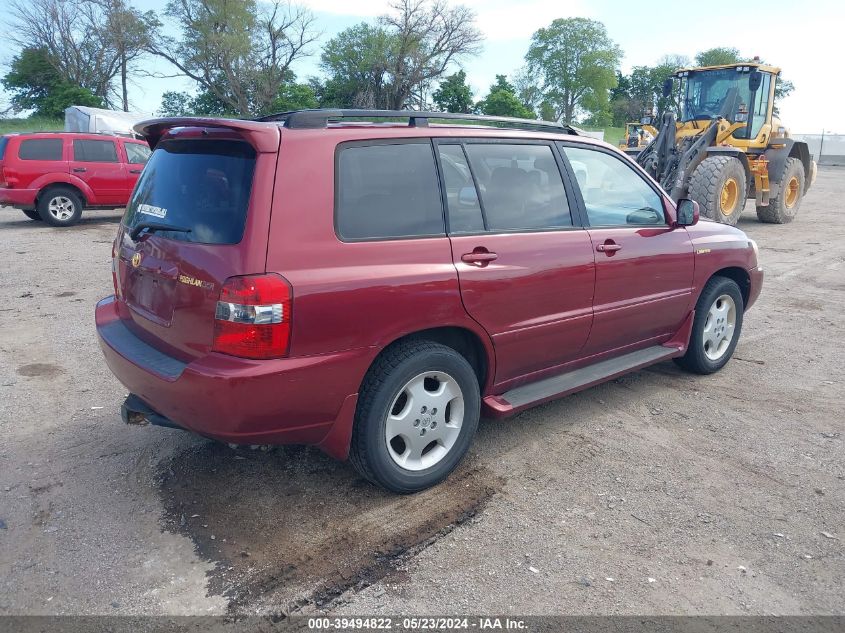 2004 Toyota Highlander Limited V6 VIN: JTEEP21A740064753 Lot: 39494822