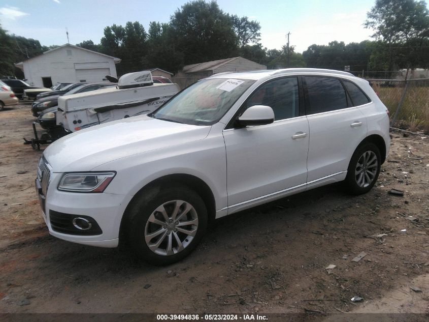 2016 Audi Q5 2.0T Premium VIN: WA1C2AFP3GA026799 Lot: 39494836