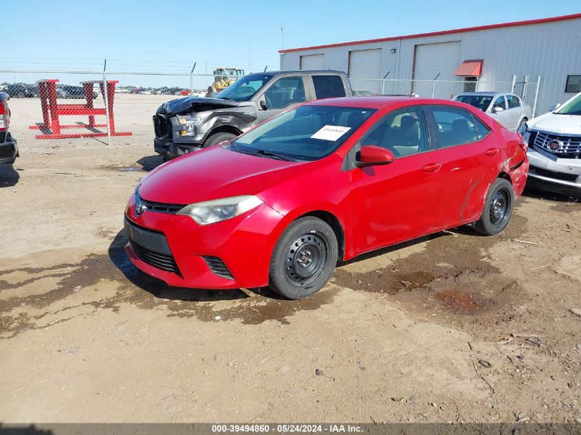 2014 TOYOTA COROLLA LE - 5YFBURHE0EP080219