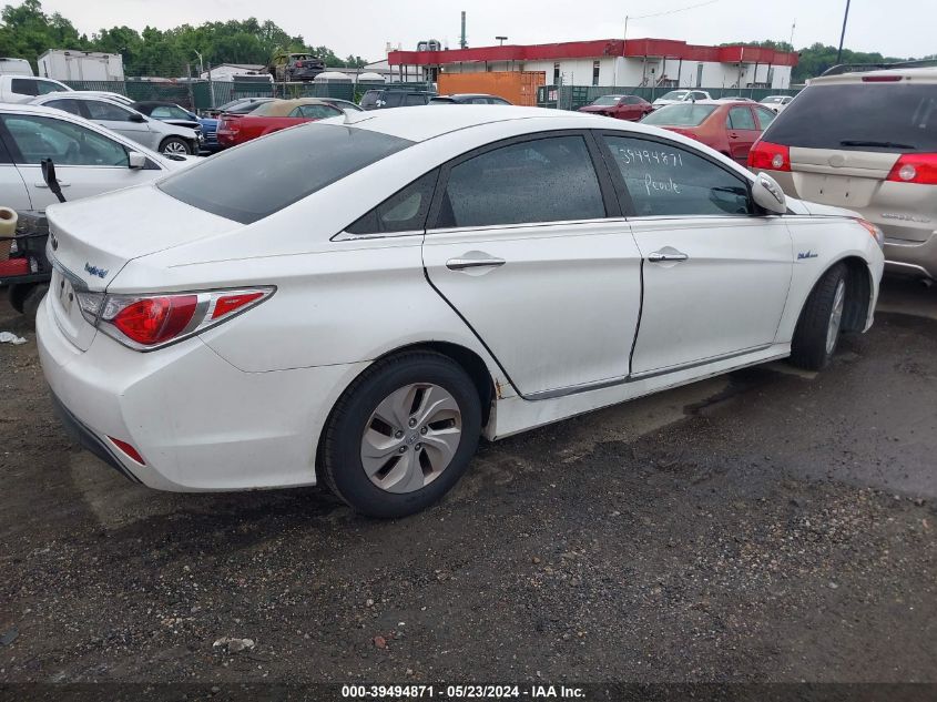 KMHEC4A48FA138163 | 2015 HYUNDAI SONATA HYBRID