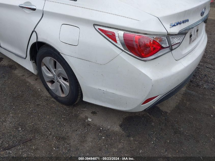 2015 Hyundai Sonata Hybrid VIN: KMHEC4A48FA138163 Lot: 39494871