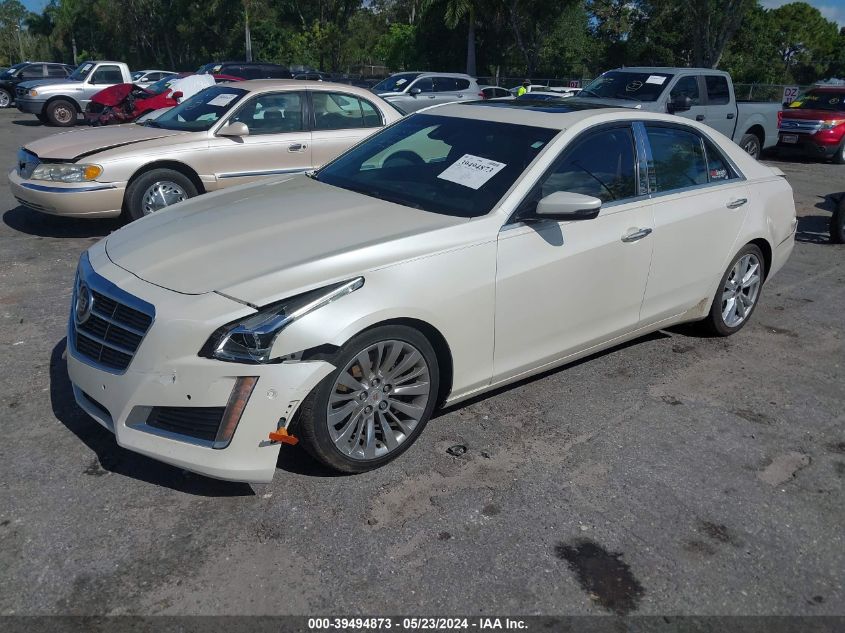 2014 Cadillac Cts Premium VIN: 1G6AT5S32E0125186 Lot: 39494873