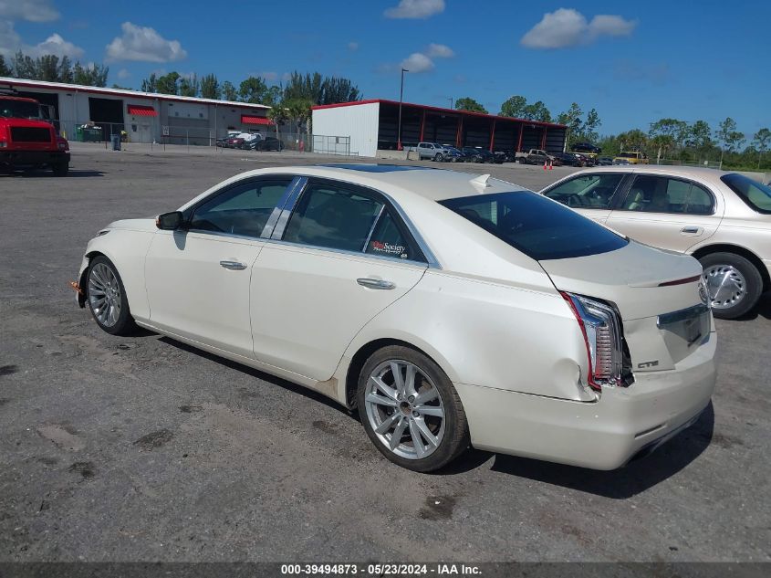 2014 Cadillac Cts Premium VIN: 1G6AT5S32E0125186 Lot: 39494873