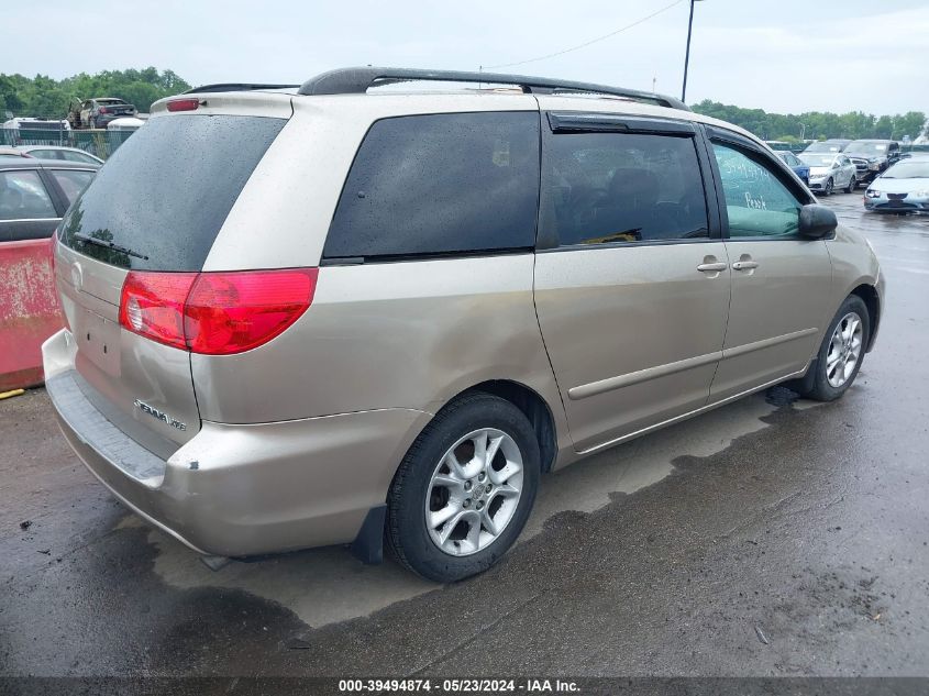 2006 Toyota Sienna Xle VIN: 5TDZA22C76S495052 Lot: 39494874