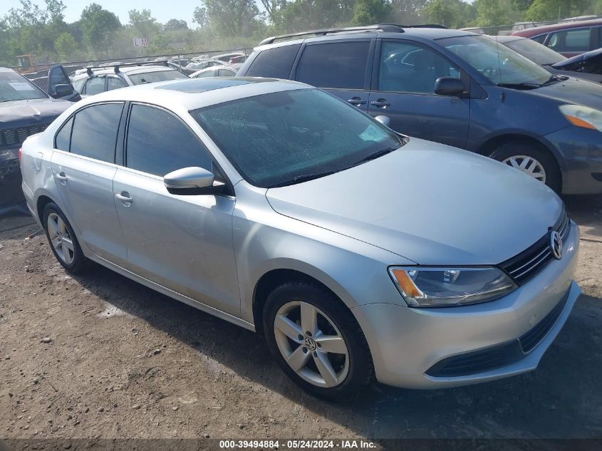 2014 Volkswagen Jetta 2.0L Tdi VIN: 3VWLL7AJ0EM376025 Lot: 39494884