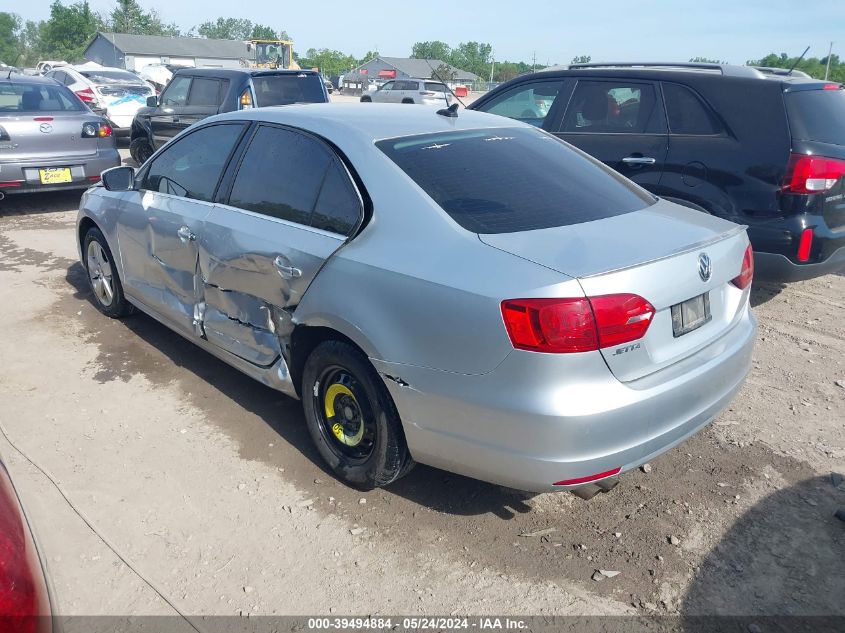 2014 Volkswagen Jetta 2.0L Tdi VIN: 3VWLL7AJ0EM376025 Lot: 39494884