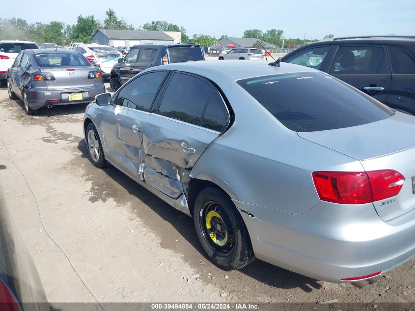 2014 Volkswagen Jetta 2.0L Tdi VIN: 3VWLL7AJ0EM376025 Lot: 39494884