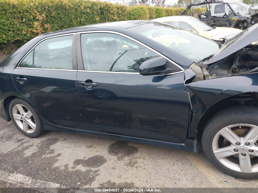 2014 Toyota Camry Se VIN: 4T1BF1FK2EU834000 Lot: 39494887