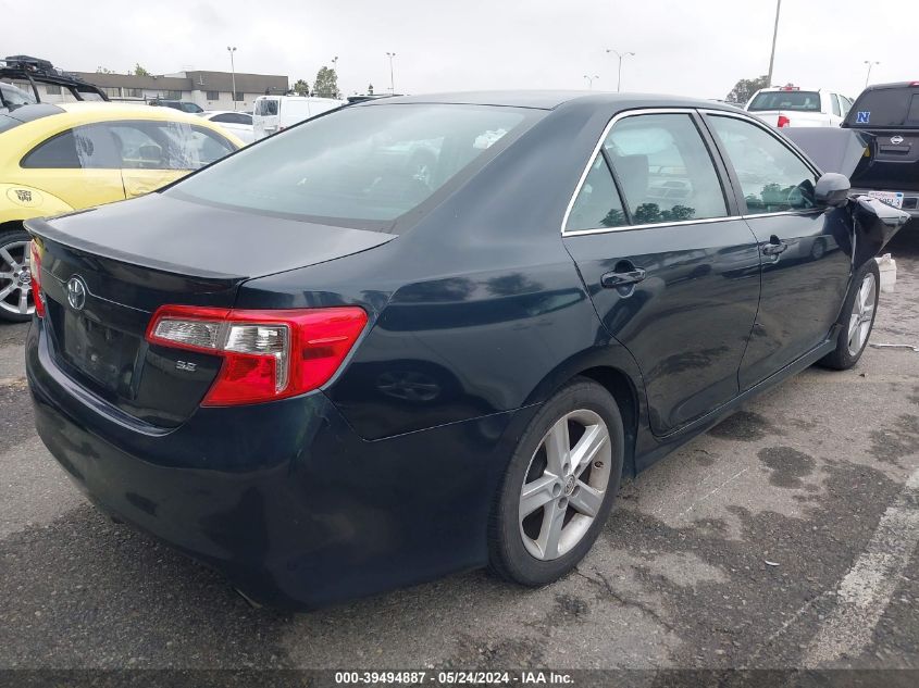 2014 Toyota Camry Se VIN: 4T1BF1FK2EU834000 Lot: 39494887