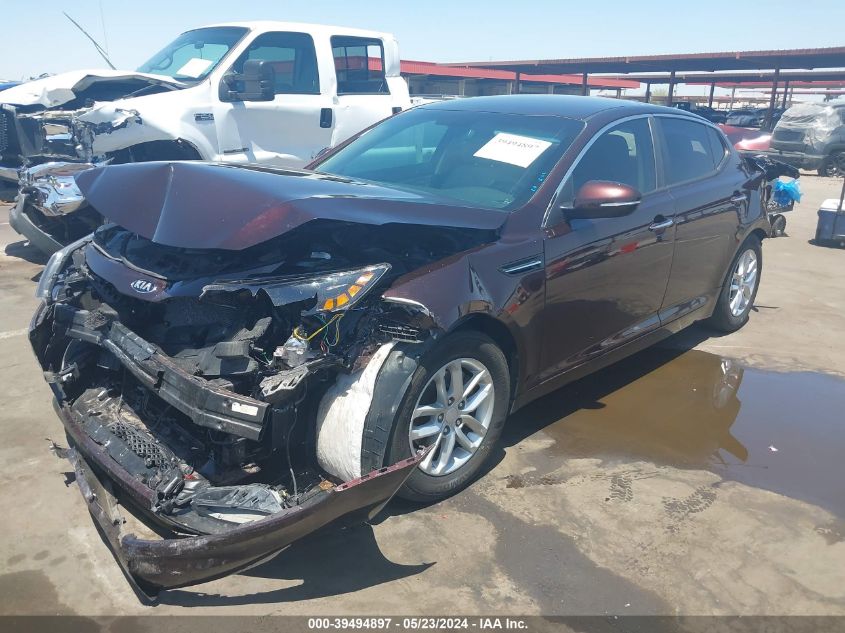 2013 Kia Optima Lx VIN: 5XXGM4A78DG258356 Lot: 39494897