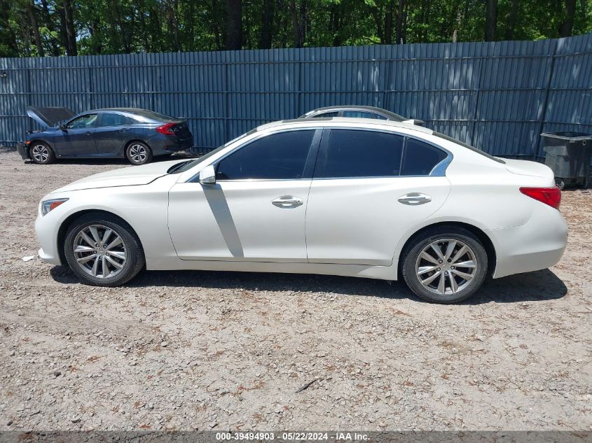 2017 Infiniti Q50 3.0T Premium VIN: JN1EV7AR8HM832285 Lot: 39494903