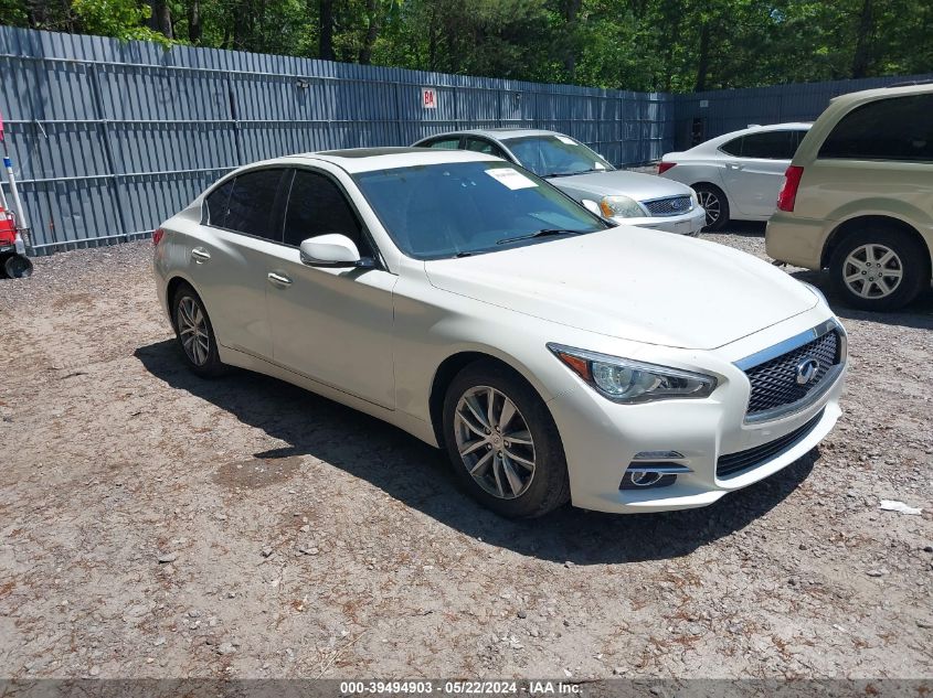 2017 Infiniti Q50 3.0T Premium VIN: JN1EV7AR8HM832285 Lot: 39494903