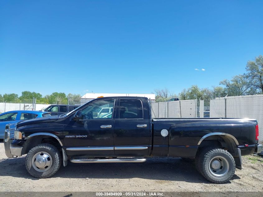 2004 Unknown Ram 3500 Slt/Laramie VIN: 3D7MU48C24G239987 Lot: 40871686