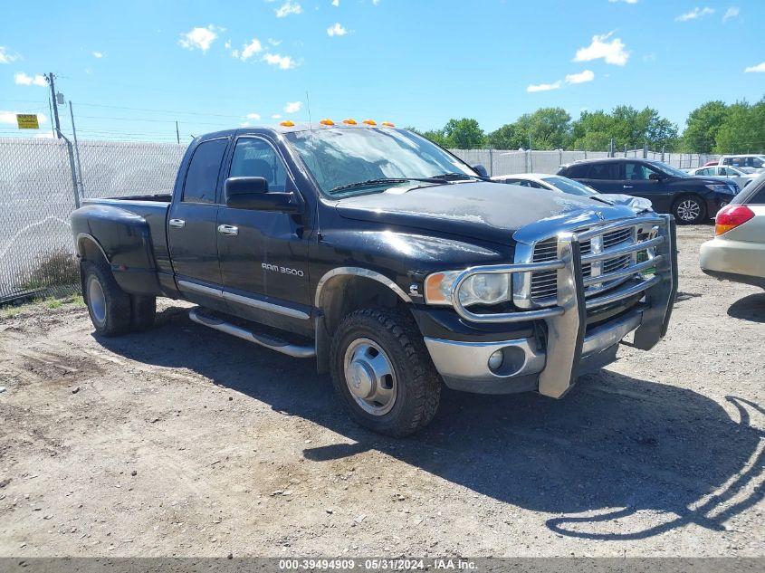 2004 Unknown Ram 3500 Slt/Laramie VIN: 3D7MU48C24G239987 Lot: 40871686