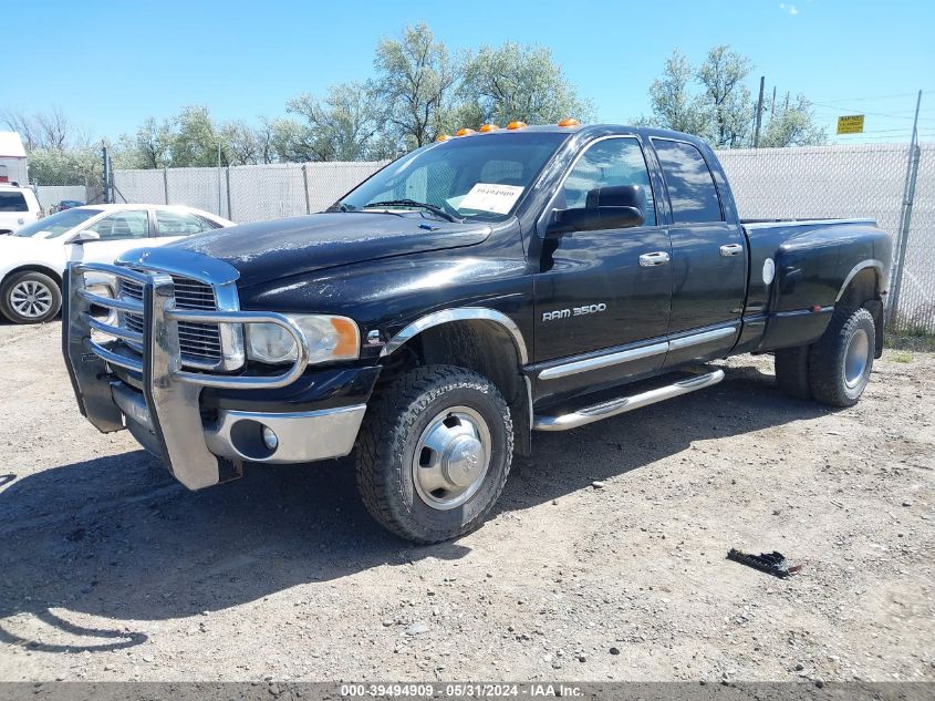 2004 Unknown Ram 3500 Slt/Laramie VIN: 3D7MU48C24G239987 Lot: 40871686