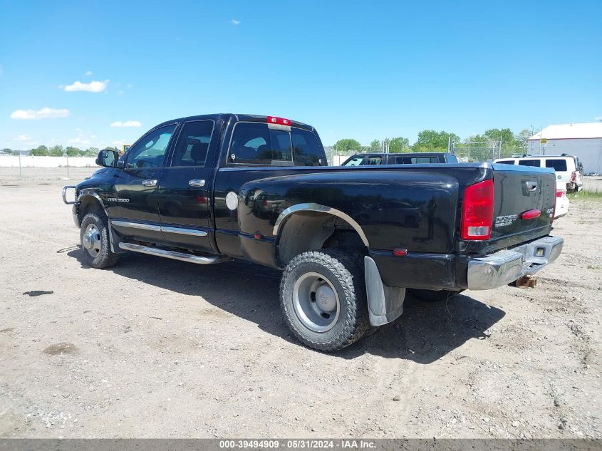 2004 Unknown Ram 3500 Slt/Laramie VIN: 3D7MU48C24G239987 Lot: 40871686