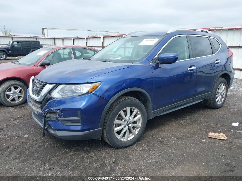 2018 Nissan Rogue Sv VIN: 5N1AT2MVXJC710418 Lot: 39494917