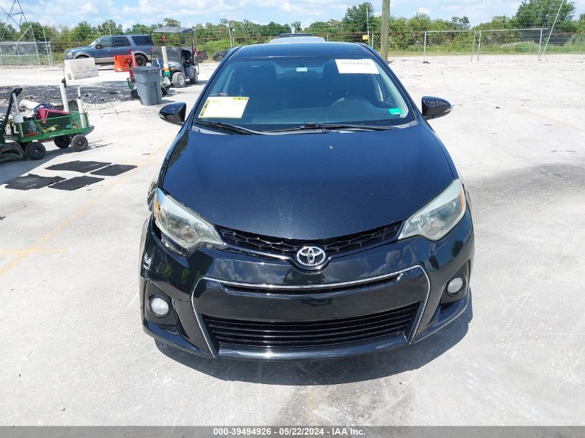 2015 Toyota Corolla S Plus VIN: 2T1BURHE4FC230169 Lot: 39494926