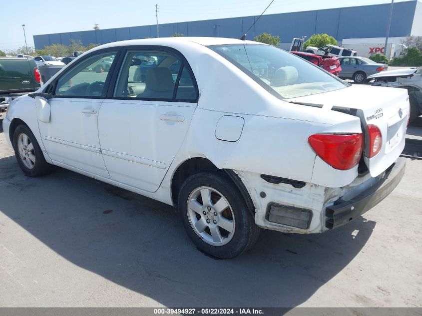 2005 Toyota Corolla Le VIN: 1NXBR32E15Z541840 Lot: 39494927