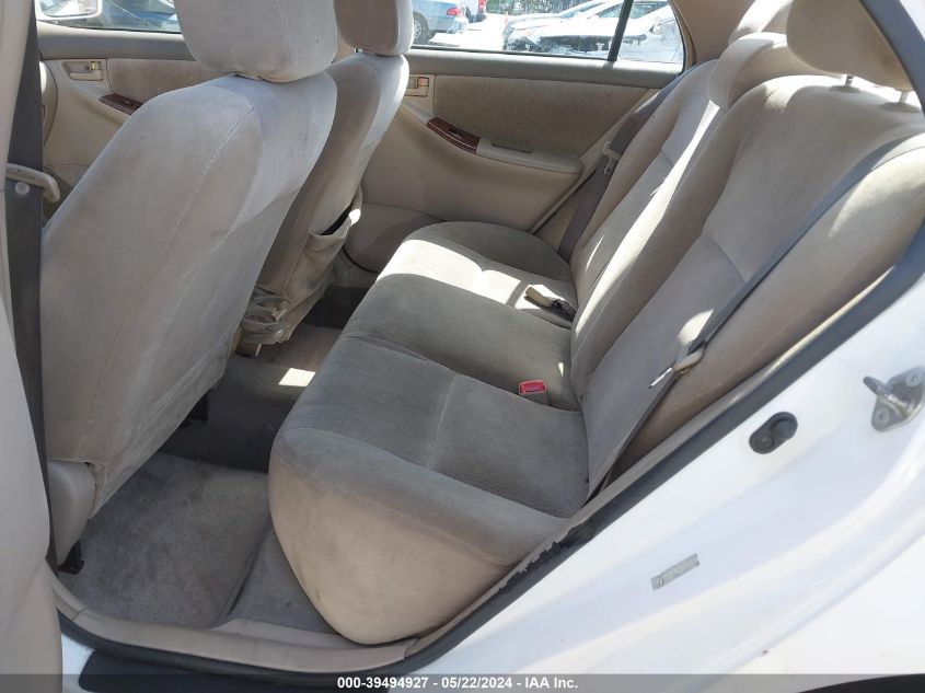 2005 Toyota Corolla Le VIN: 1NXBR32E15Z541840 Lot: 39494927