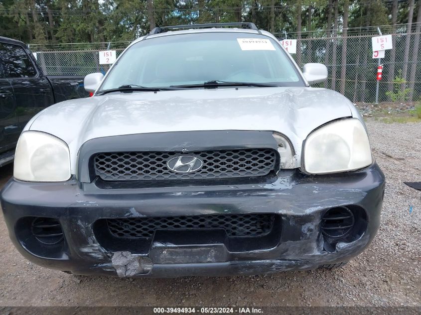 2003 Hyundai Santa Fe VIN: KM8SB12BX3U469340 Lot: 39494934