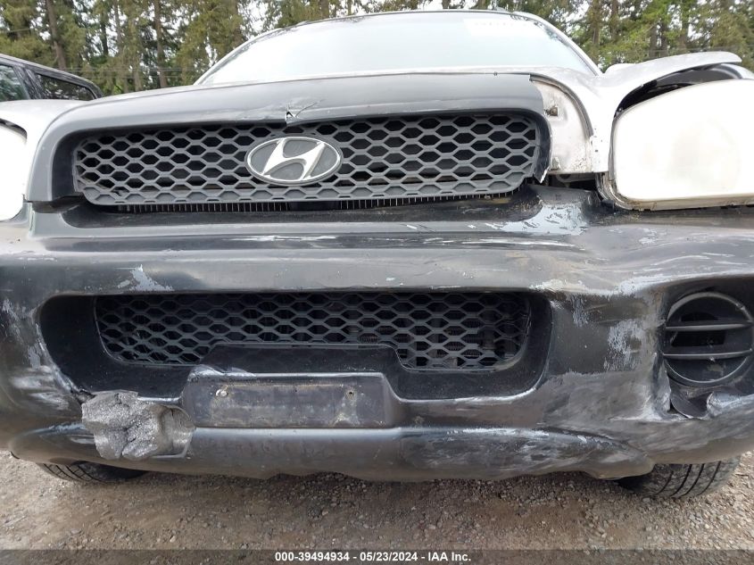 2003 Hyundai Santa Fe VIN: KM8SB12BX3U469340 Lot: 39494934