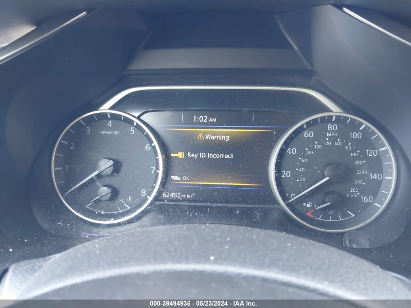 2020 Nissan Murano S Fwd VIN: 5N1AZ2AJ0LN166602 Lot: 39494935