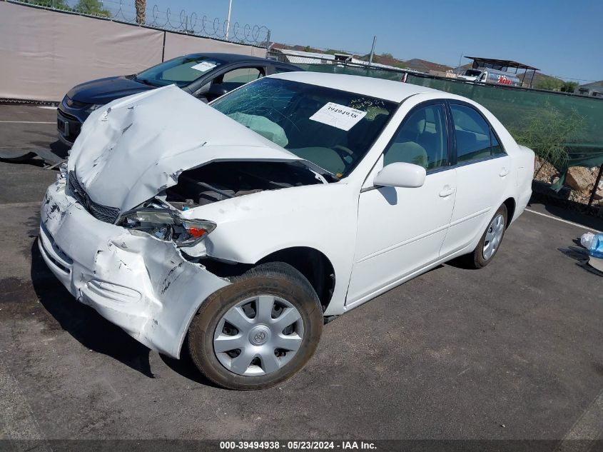 2004 Toyota Camry Le VIN: 4T1BE30K04U326209 Lot: 39494938