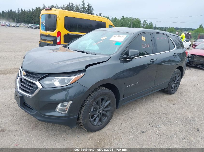 2019 Chevrolet Equinox Lt VIN: 2GNAXUEV0K6191156 Lot: 39494940