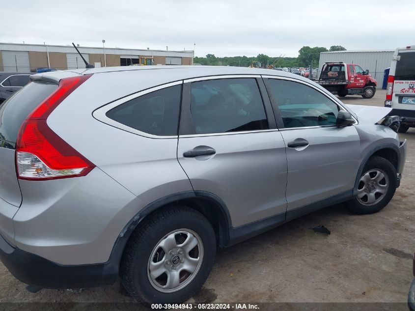 2013 Honda Cr-V Lx VIN: 3CZRM3H31DG709625 Lot: 39494943