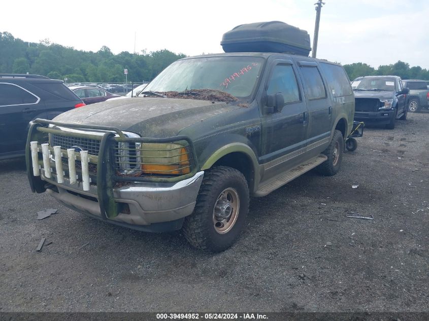 2000 Ford Excursion Limited VIN: 1FMNU43S3YEA14967 Lot: 39494952