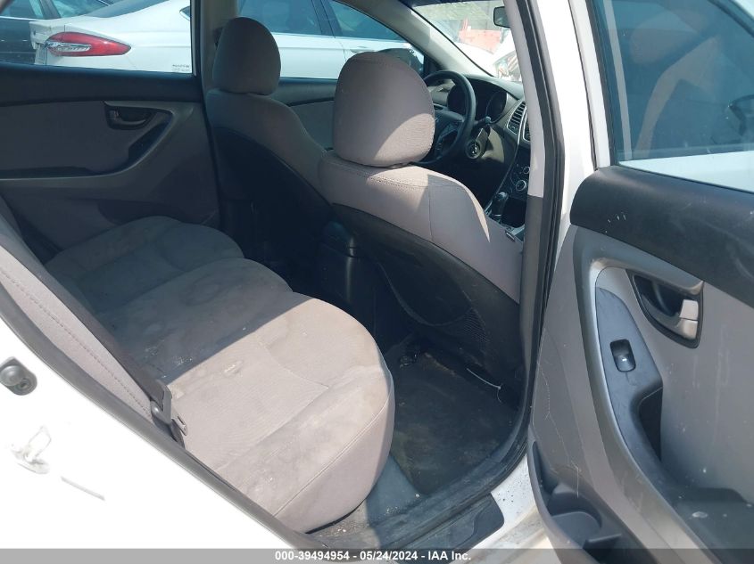 2014 Hyundai Elantra Se VIN: 5NPDH4AE5EH510821 Lot: 39494954