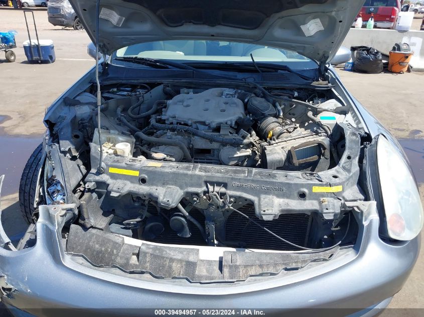 2003 Infiniti G35 Base W/Leather VIN: JNKCV54E23M200293 Lot: 39494957